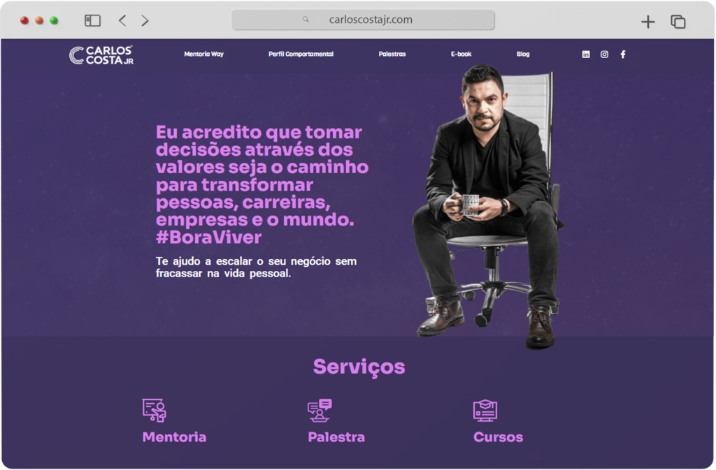 Portfólio Codex Site Carlos